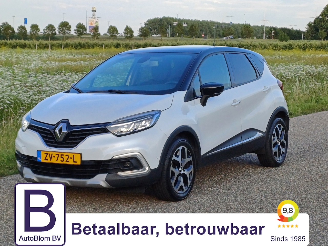Renault Captur - 1.3 TCe Version S /LED/Navi/Clima/Pano/Two-Tone lak/17"/ - AutoWereld.nl