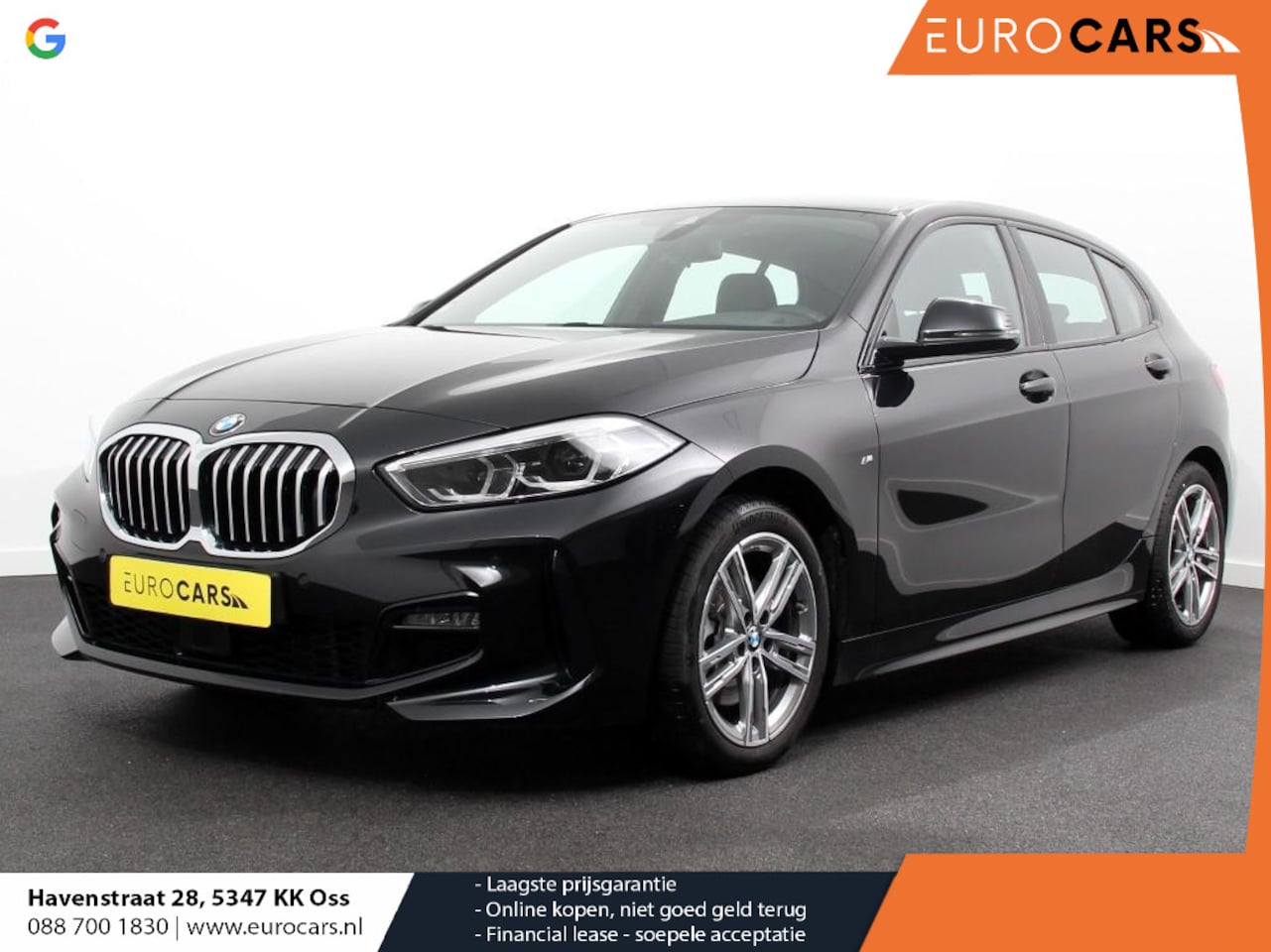 BMW 1-serie - 118i M-Sport Climate Control Adeptive cruise control Stoelverwarming LED Parkeersensoren A - AutoWereld.nl