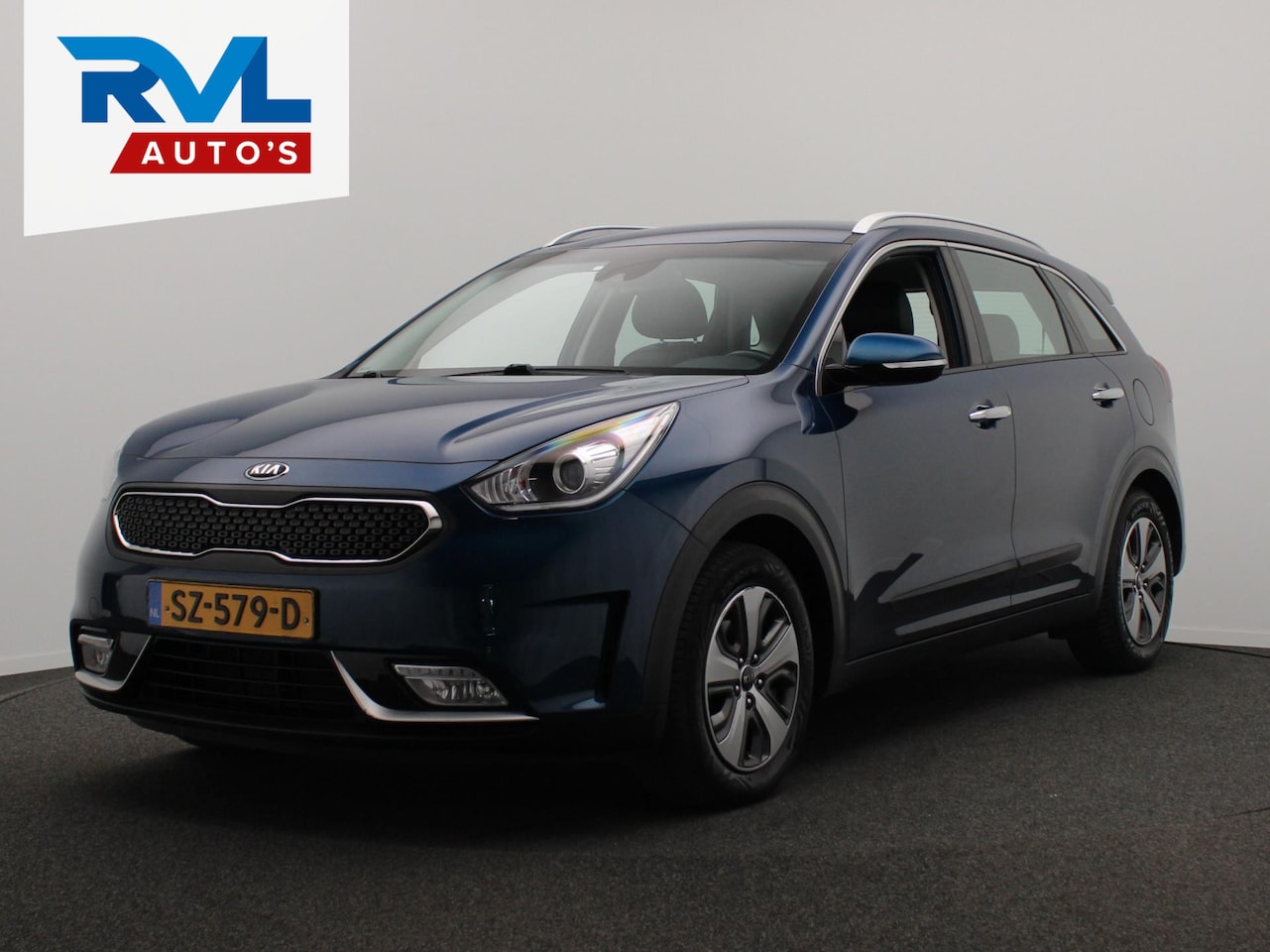 Kia Niro - 1.6 GDi Hybrid DynamicLine Trekhaak Apple/Carplay Navigatie Origineel NL - AutoWereld.nl
