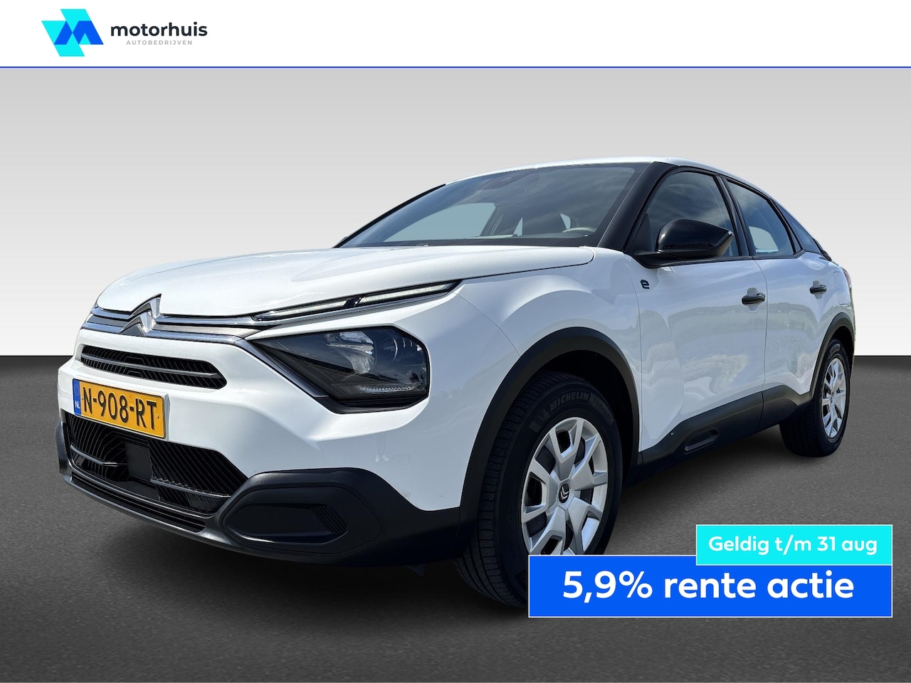 Citroën Ë-C4 - | 100% Elektrisch | Comfort & Connectiviteit | - AutoWereld.nl