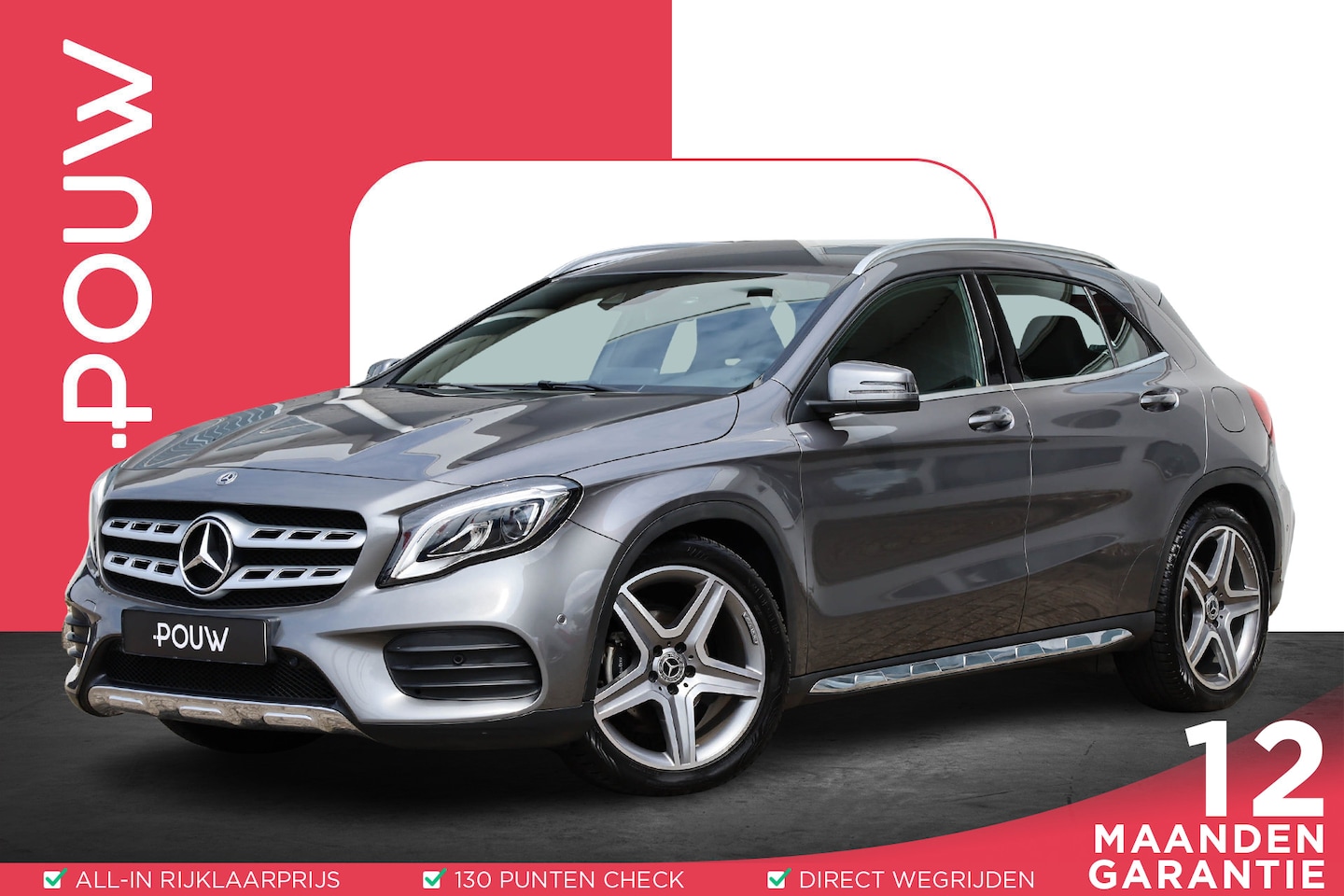 Mercedes-Benz GLA-Klasse - 180 122pk Business Solution AMG Upgrade Edition | Trekhaak | Navigatie | Camera - AutoWereld.nl