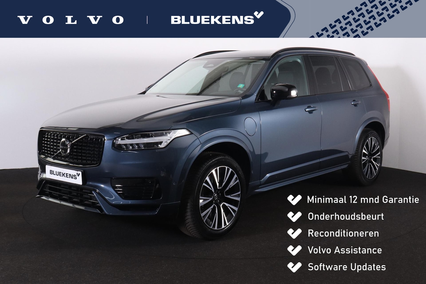 Volvo XC90 - T8 Recharge AWD Plus Dark - LONG RANGE - IntelliSafe Assist & Surround - 360º Camera - Har - AutoWereld.nl