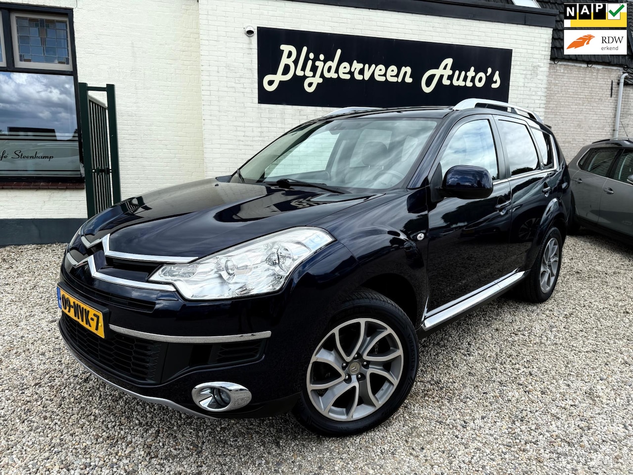 Citroën C-Crosser - 2.4-16V Exclusive 7persoons | Automaat | Camera | Leer | Navi | Trekhaak - AutoWereld.nl