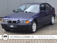 BMW 3-serie Compact - 316i Executive / Org. NL / Elektrische ramen / Youngtimer / Dealer onderhouden /
