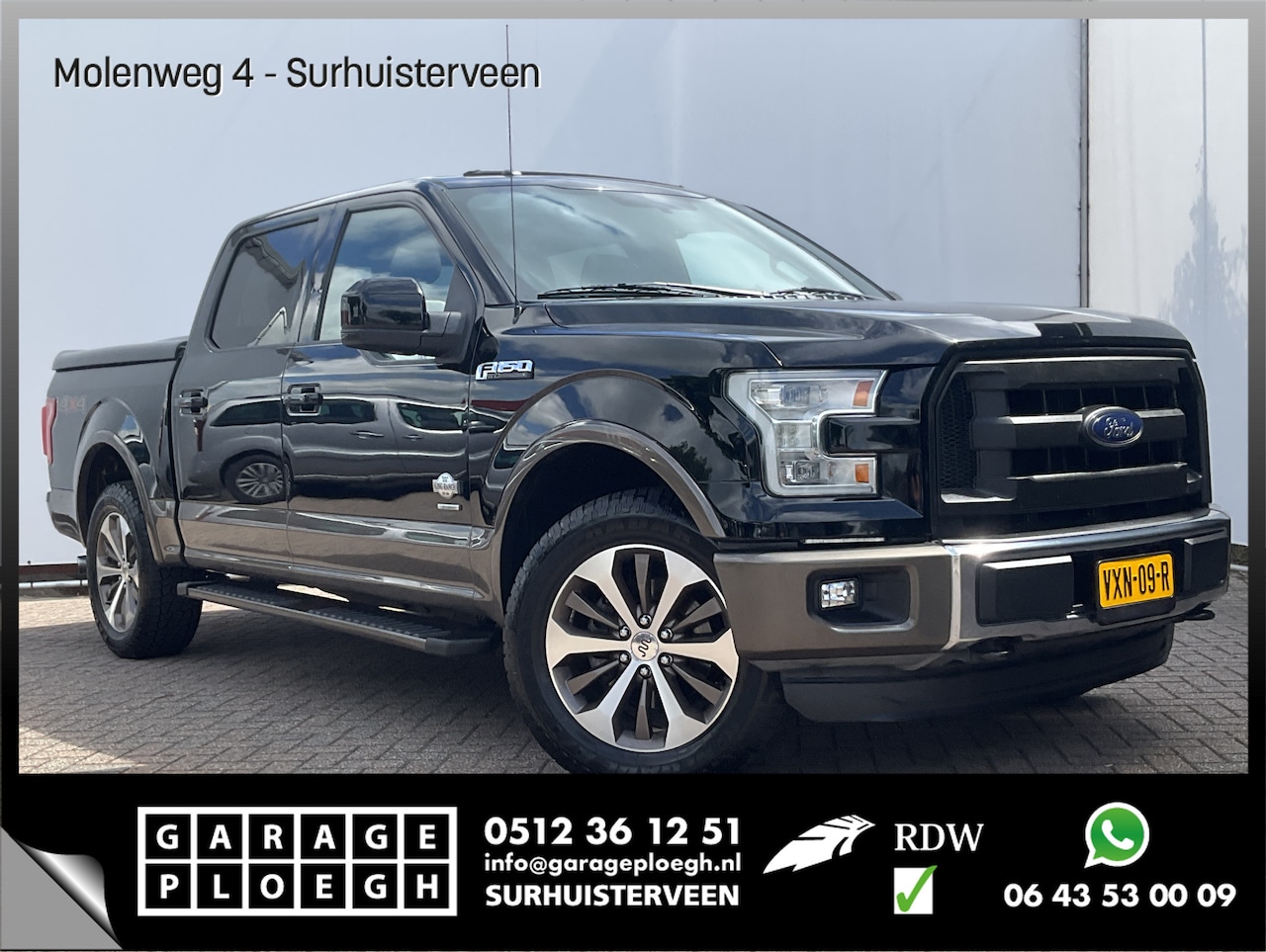 Ford F150 - FORD 3.5 V6 LPG AWD Pano Trekhaak Leder Stoelverw+Ventilatie Carplay Keyless Voll.Onderhou - AutoWereld.nl