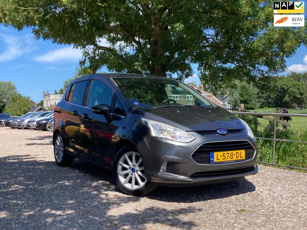 Ford B-Max - 1.0 EcoBoost Titanium | Cruise + Clima nu € 4.975,-!!! - AutoWereld.nl