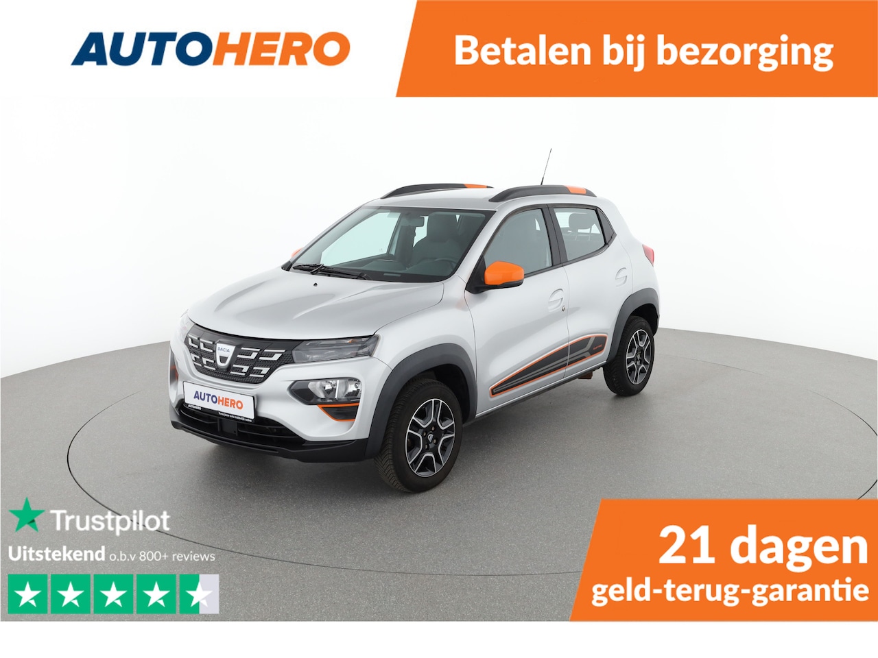 Dacia Spring - Comfort Plus (Orange Pack) 27 kWh | RG35395 | - AutoWereld.nl