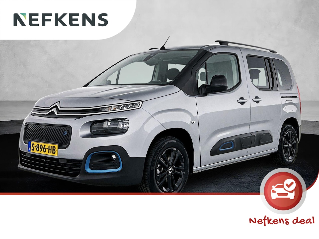 Citroën ë-Berlingo - Shine 50 kWh Navigatie | Camera | Trekhaak | Lm Velgen | Lage KM stand! - AutoWereld.nl