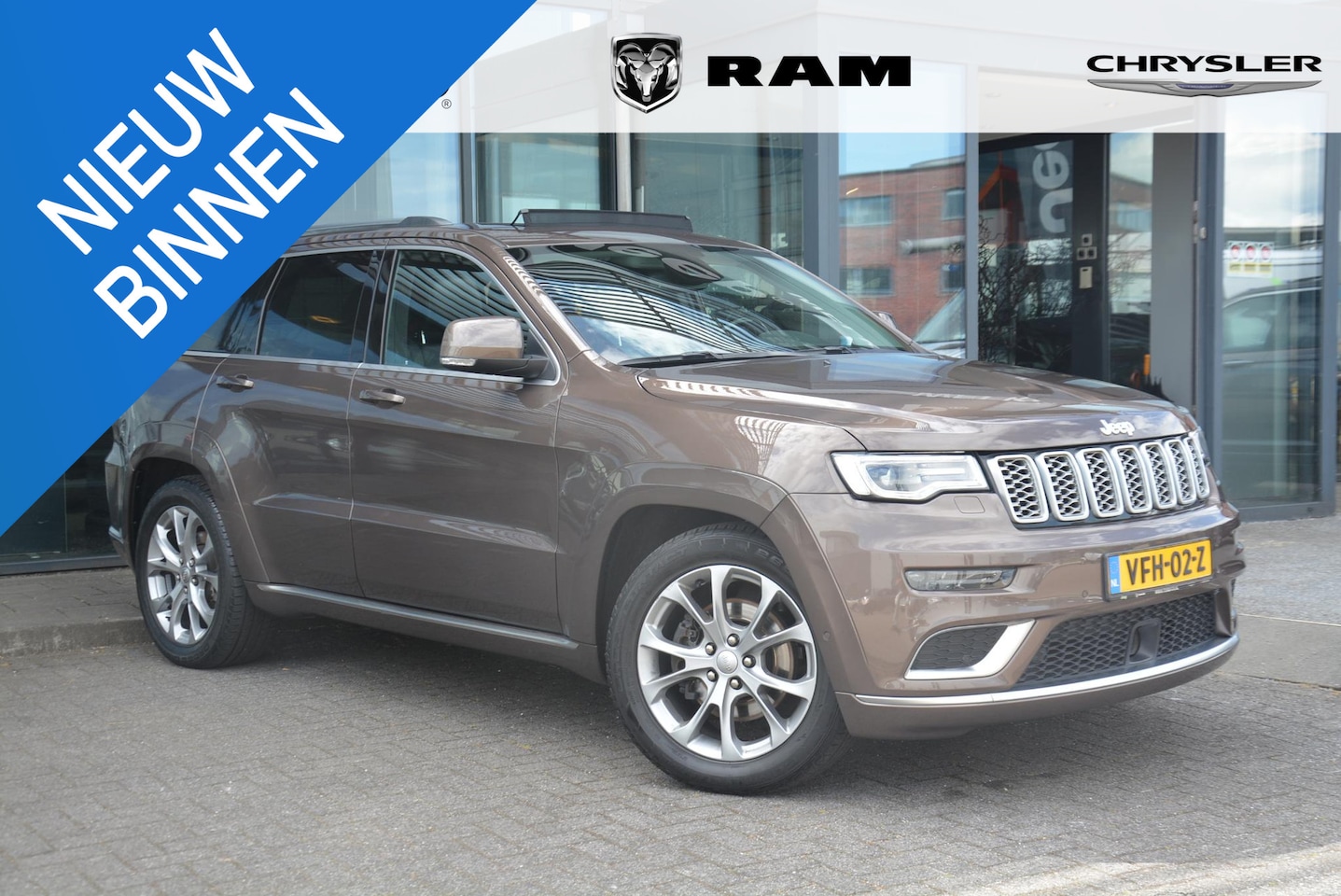 Jeep Grand Cherokee - 3.0 CRD Summit | Grijs kenteken | NAP | 1e eigenaar | Ex btw - AutoWereld.nl