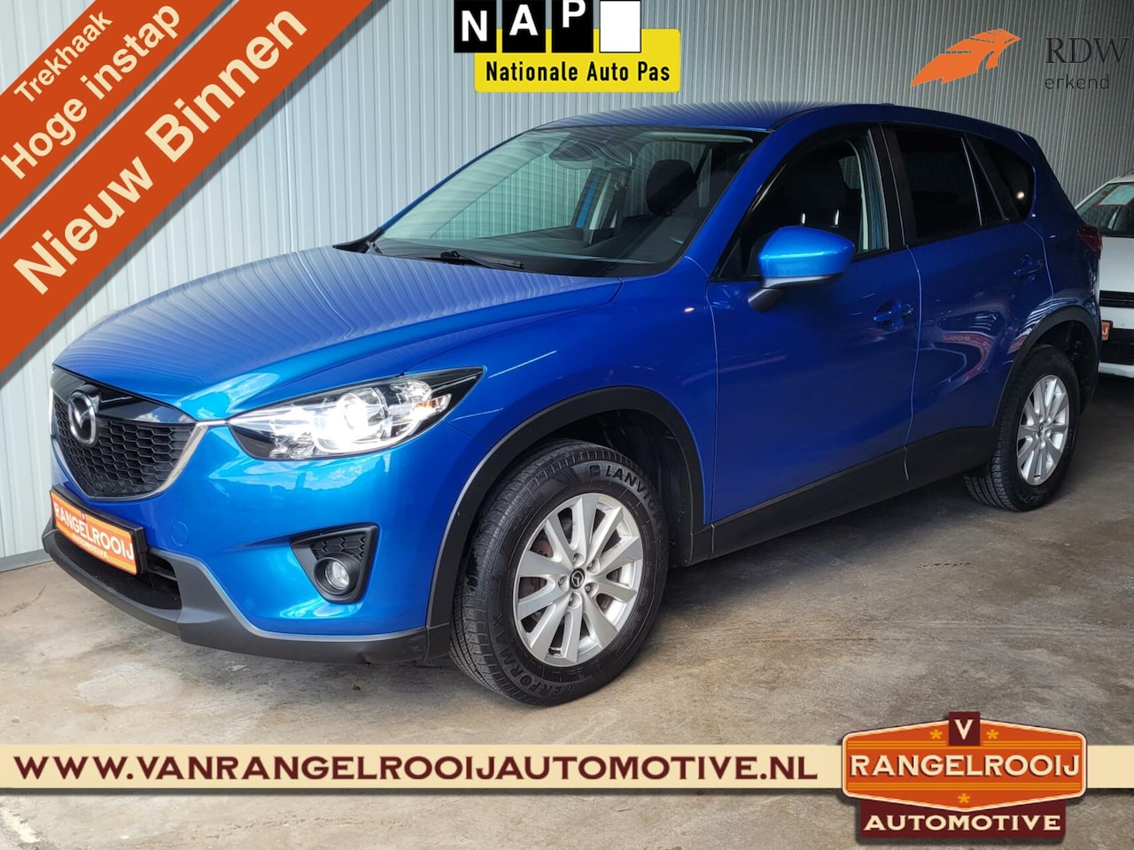 Mazda CX-5 - 2.0 TS 2WD 2.0 TS 2WD, trekhaak, clima, cruise, navi, 17" lmv - AutoWereld.nl