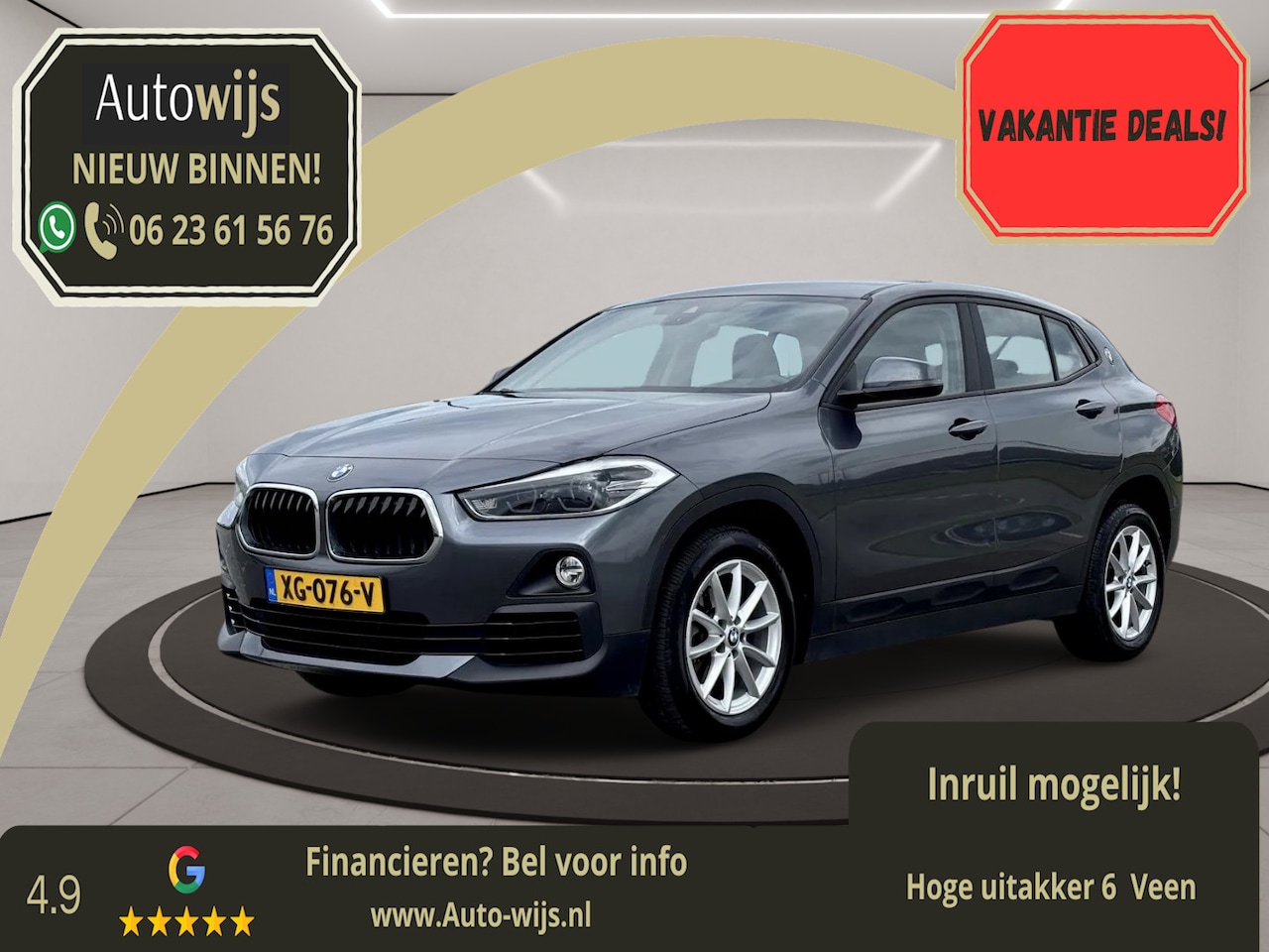 BMW X2 - SDrive18i Executive|AUT|NL AUTO|Led|PDC|Clima - AutoWereld.nl