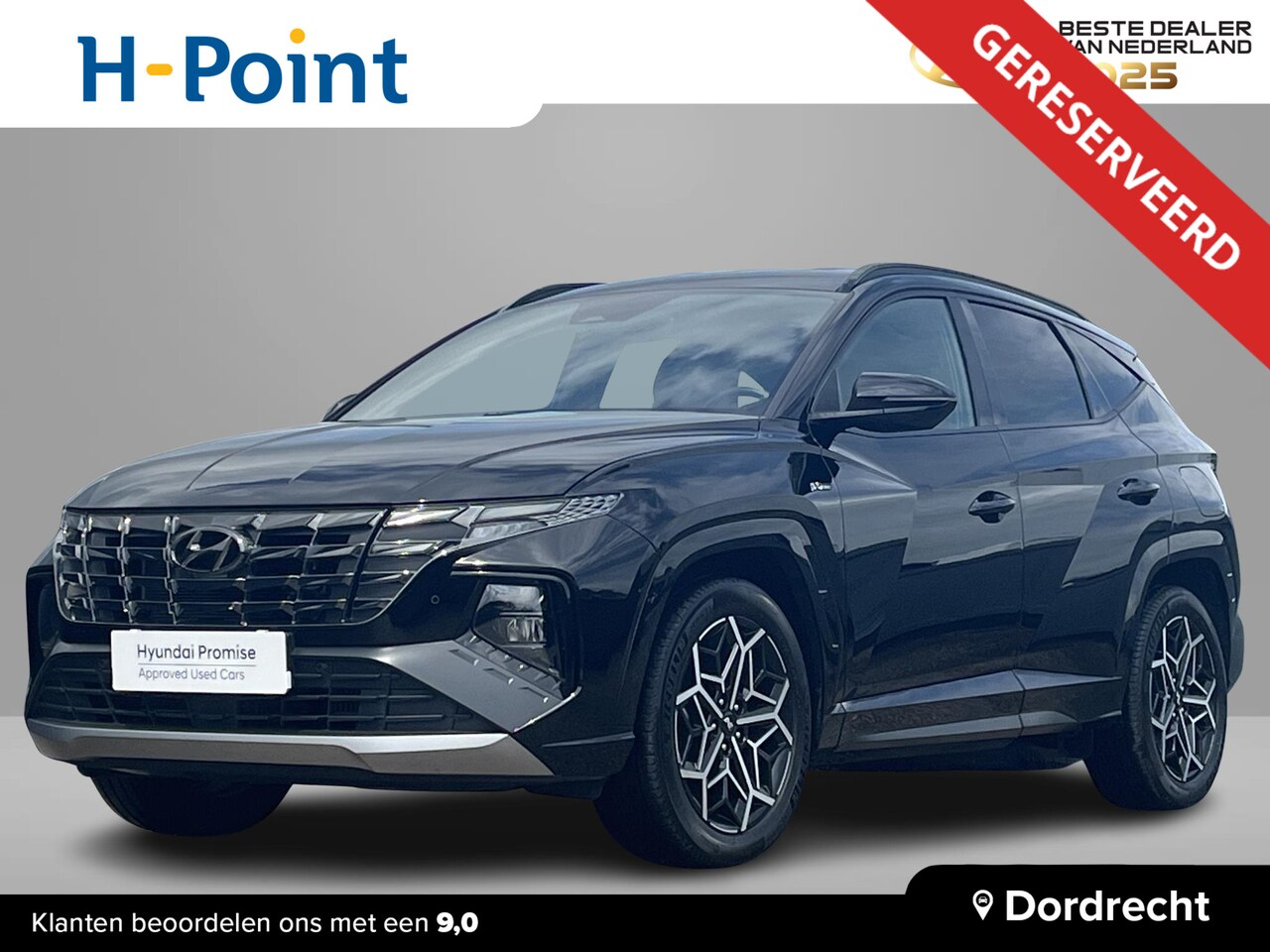 Hyundai Tucson - 1.6 T-GDI HEV 230 PK N Line | 1650 kg trekvermogen | Geïntegreerde navigatiesysteem | Stoe - AutoWereld.nl