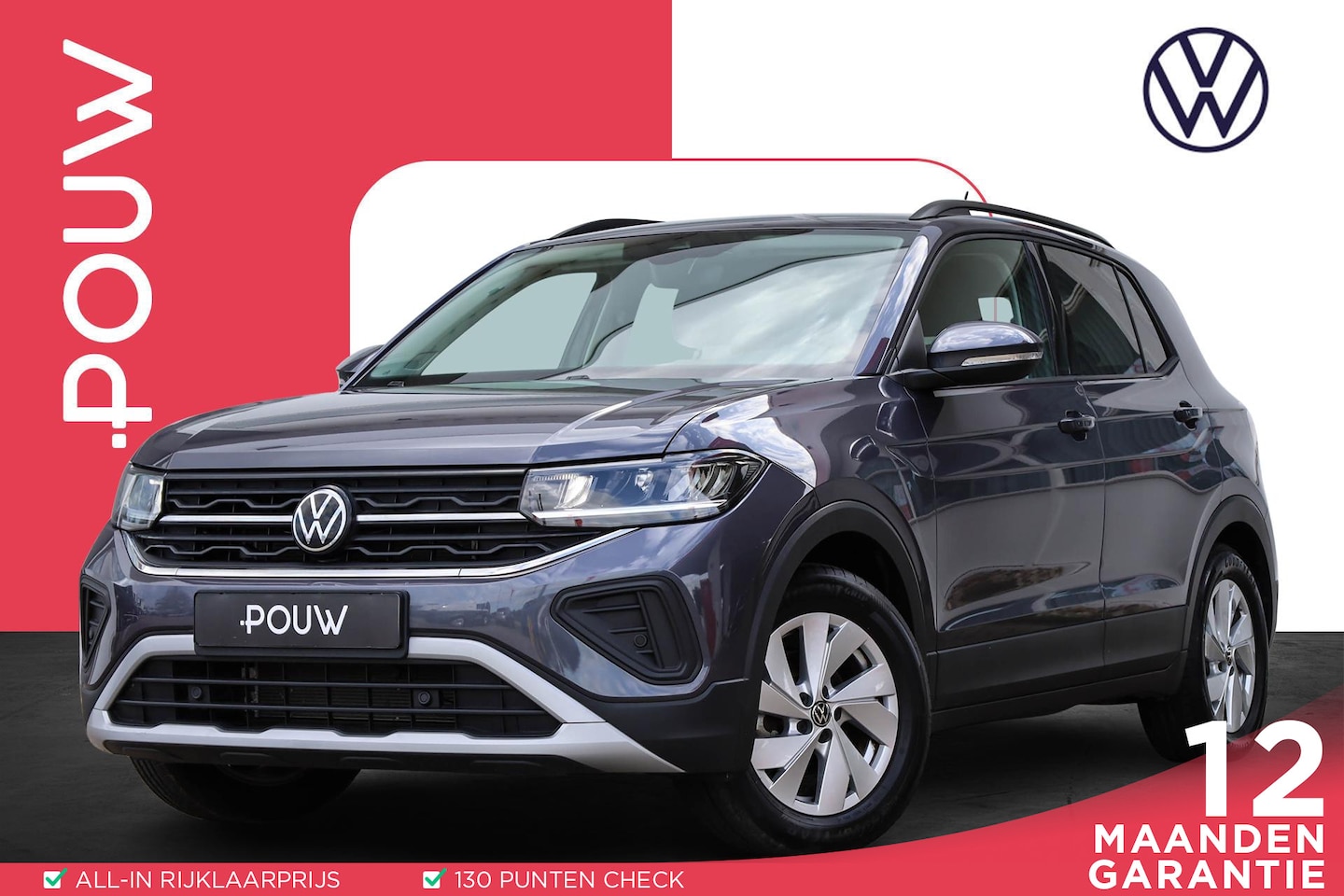Volkswagen T-Cross - 1.0 TSI 95pk Life Edition | Parkeersensoren | Clima | Adaptive Cruise - AutoWereld.nl