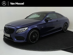 Mercedes-Benz C-klasse Coupé - 180 AMG-Line / Stoelverwarming / Achteruitrijcamera / Panaroma-schuifdak / Night-Pakket /