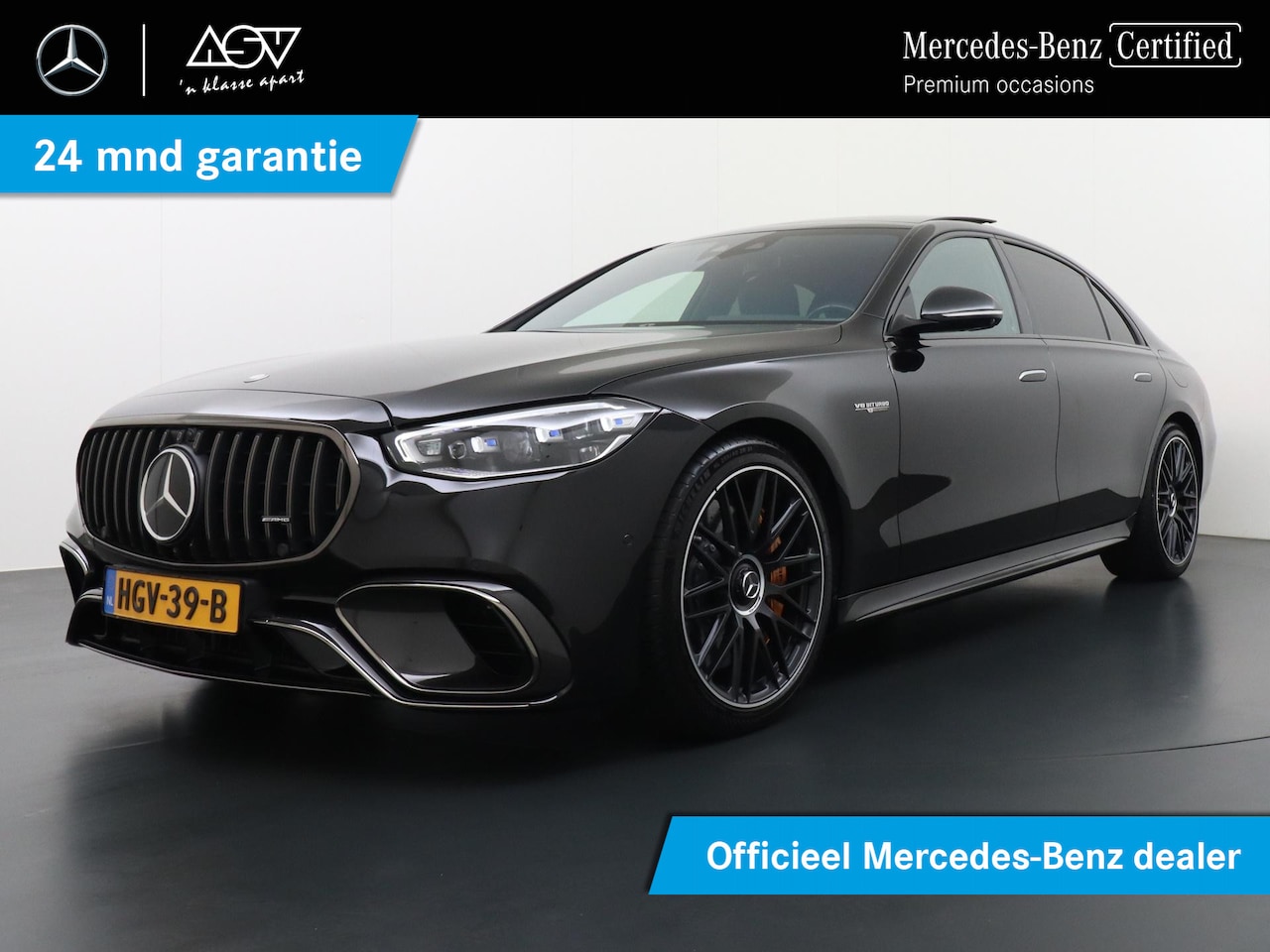 Mercedes-Benz S-klasse - AMG 63 S E Performance Keramische remschijven, Sierdelen Carbon, Burmester High -End - AutoWereld.nl