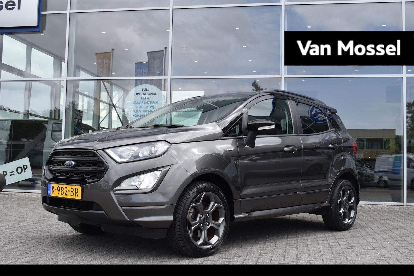 Ford EcoSport - 1.0 EcoBoost ST-Line | Climate Control | Cruise Control | Trekhaak | Parkeersensoren Achte - AutoWereld.nl