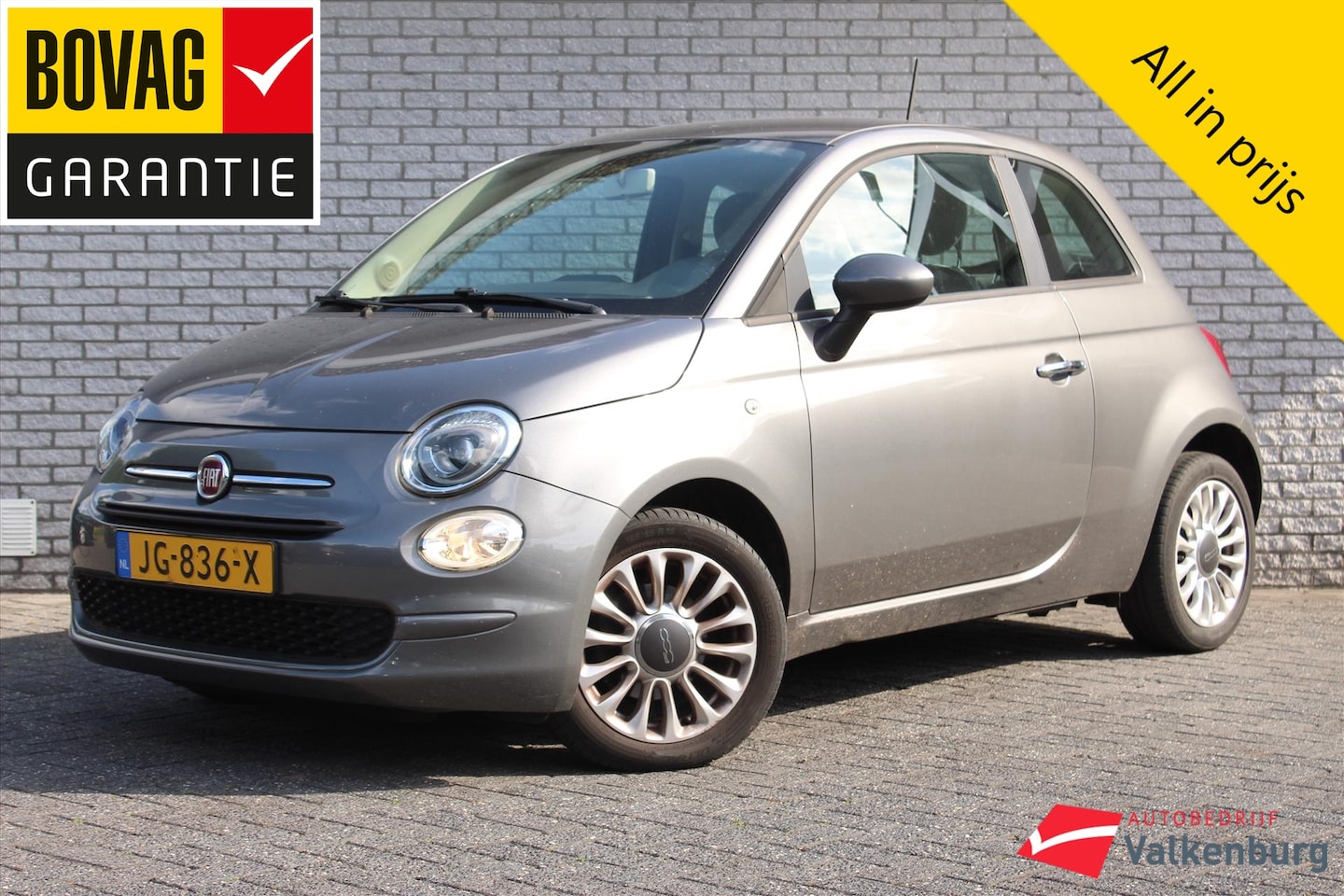 Fiat 500 - 1.2 Popstar 1.2 69pk Pop Star - AutoWereld.nl