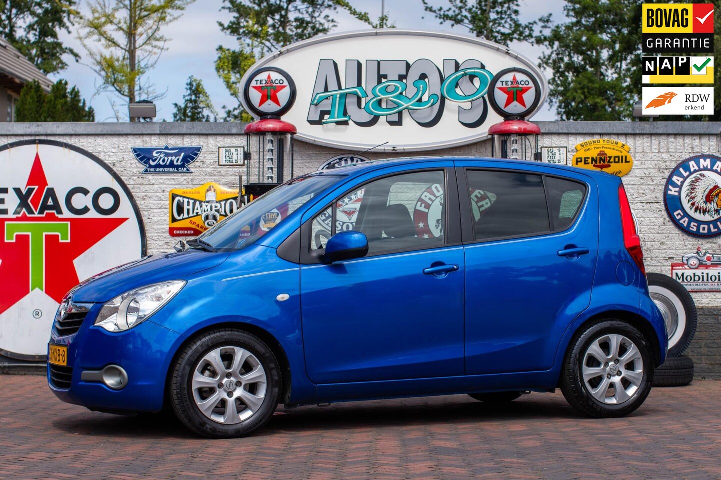 Opel Agila - 1.2 Edition Automaat 68.500 km +NAP NL-auto - AutoWereld.nl