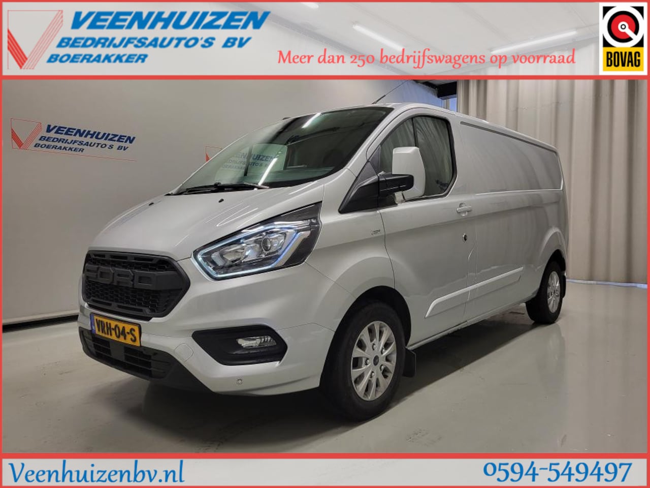 Ford Transit Custom - 2.0TDCI 170pk Automaat L2/H1 Euro 6! - AutoWereld.nl