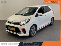 Kia Picanto - 1.0 MPi GT-Line Navigatie Apple Carplay/Android Auto Camera Climate Control Leder Lichtmet