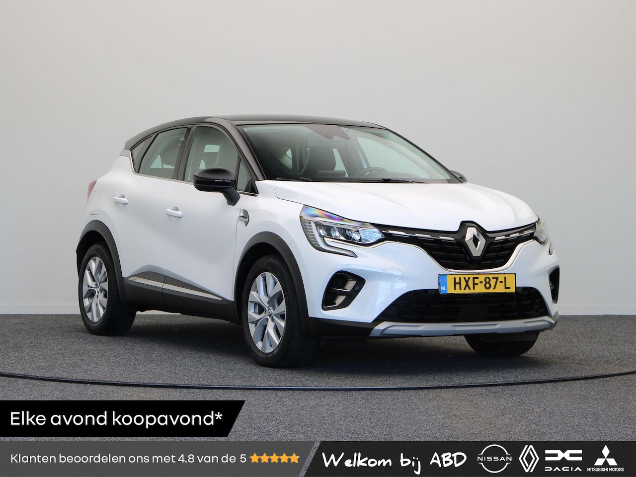 Renault Captur - 1.6 E-Tech plug-in hybrid 160 Intens | Navi | Clima | Keyless | Full led | Stoelverwarming - AutoWereld.nl