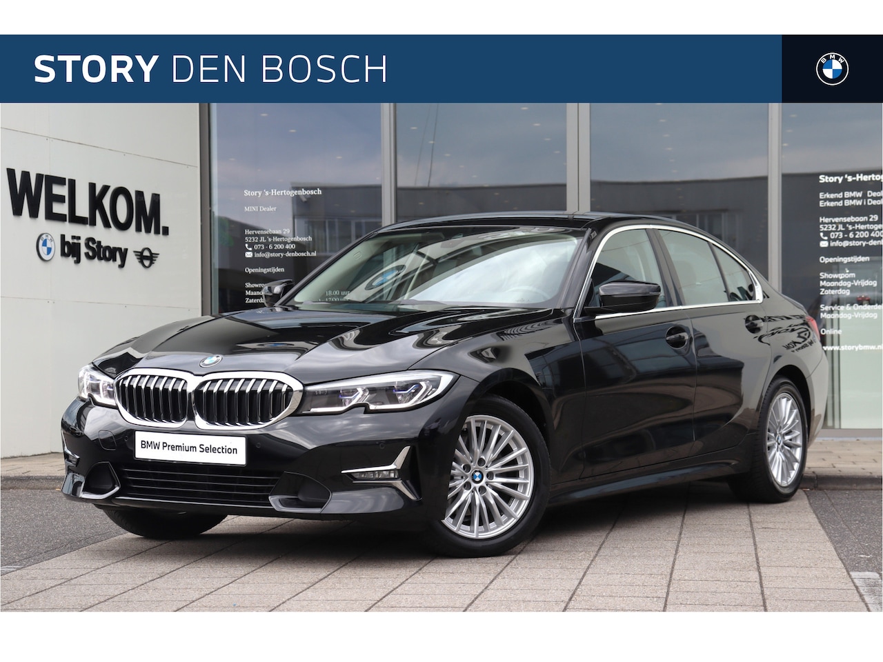 BMW 3-serie - 320i High Executive Automaat / Laserlight / Sportstoelen / Live Cockpit Professional / Sto - AutoWereld.nl
