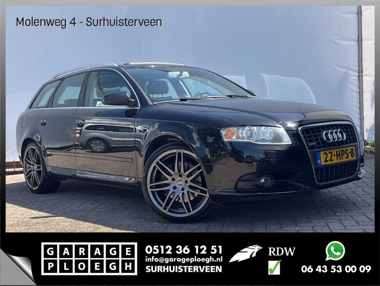 Audi A4 Avant - 3.2 FSI Quattro S-Line Automaat Pano Bose Stoelverw Voll.Onderhouden! - AutoWereld.nl