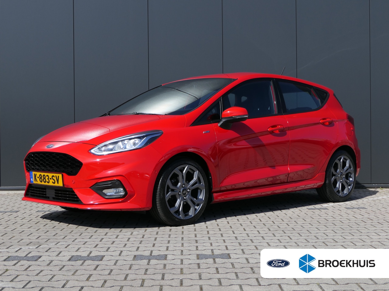 Ford Fiesta - 1.0 EcoBoost ST-Line Automaat | Winterpack | Adaptive Cruise | BLIS | Camera | LED| DAB - AutoWereld.nl