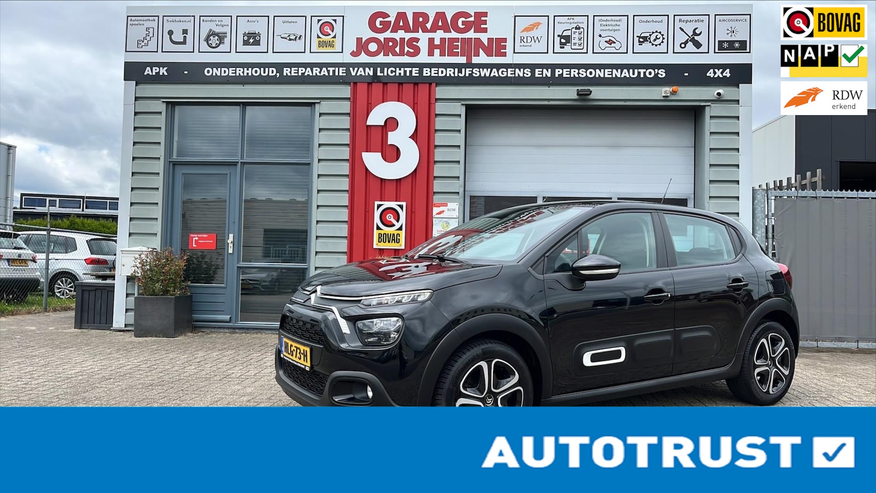 Citroën C3 - 1.2 PureTech Business 74000 km 6 maand garantie BTW auto - AutoWereld.nl