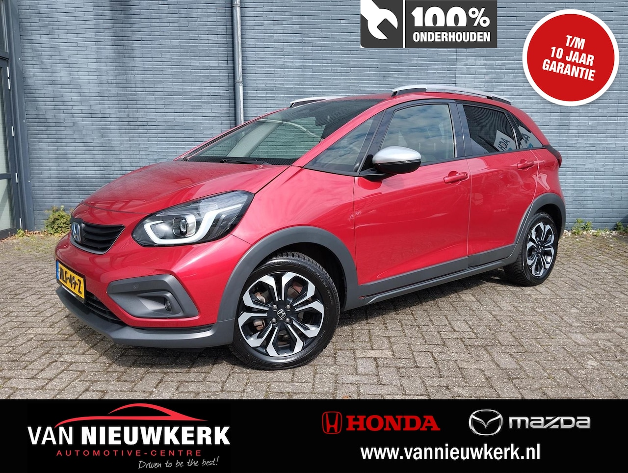 Honda Jazz - 1.5 i-MMD 109pk Hybrid Automaat Crosstar | Navigatie & Carplay | Adaptive Cruise Control | - AutoWereld.nl