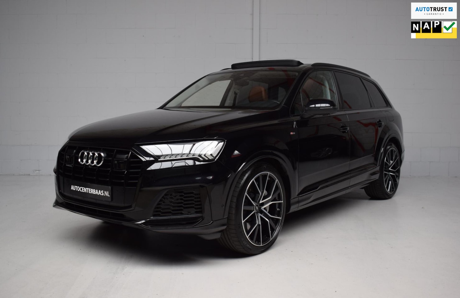 Audi Q7 - 55 TFSI e quattro S-LINE PANORAMADAK / ADAPT.CRUISE / 22INCH / LEER / SFEERVERLICHTING / 3 - AutoWereld.nl