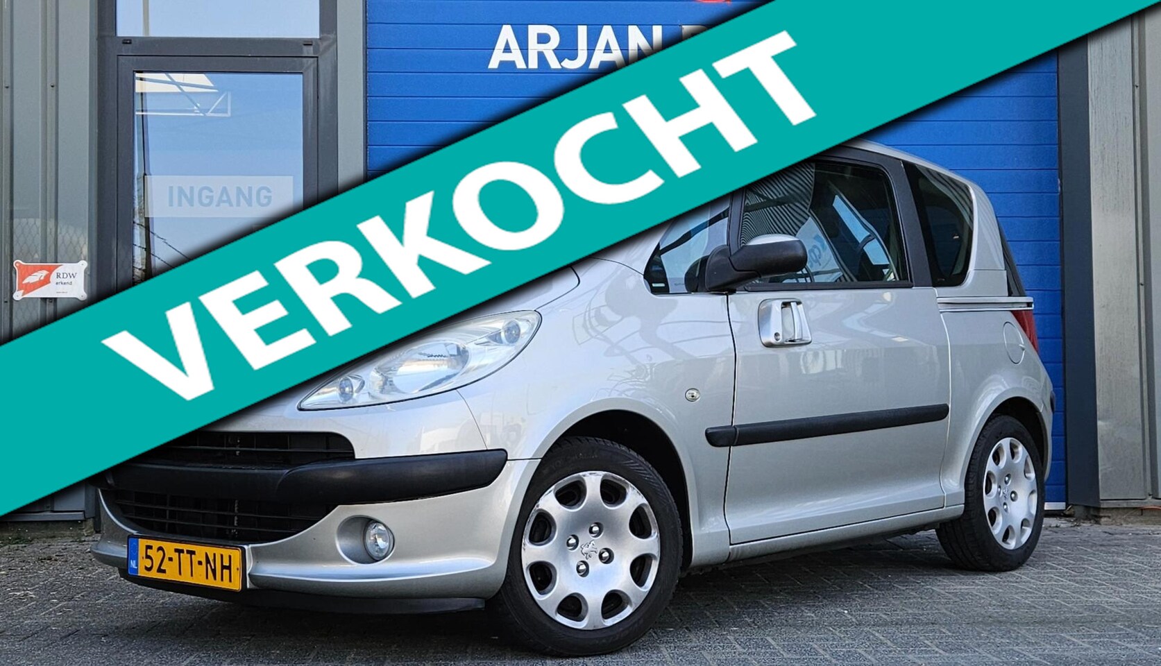 Peugeot 1007 - 1.4-16V Gentry Pack Airco Climate 2 x schuifdeur NAP!! APK - AutoWereld.nl