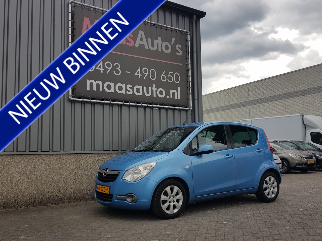 Opel Agila - 1.2 Edition uitvoering hoge-instap vol- automaat 1e eigenaar !!! - AutoWereld.nl