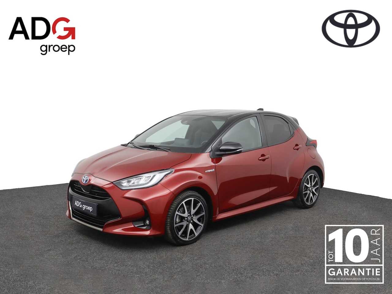 Toyota Yaris - 1.5 Hybrid | Bi-tone | Stoelverwarming | Leder-stof bekleding | Keyless | - AutoWereld.nl