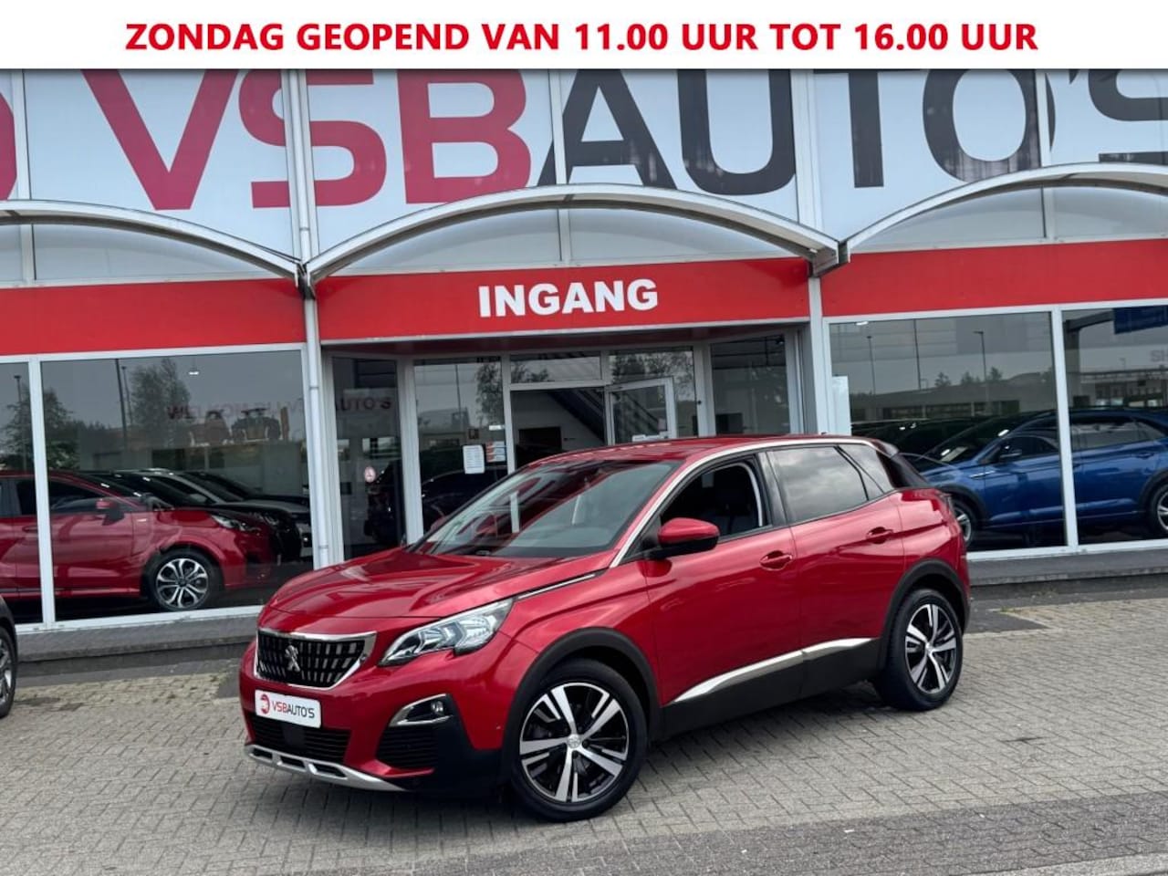 Peugeot 3008 - 1.2 PURETECH ALLURE AUT. HALF-LEER CARPLAY CAMERA AIRCO LMV PDC - AutoWereld.nl