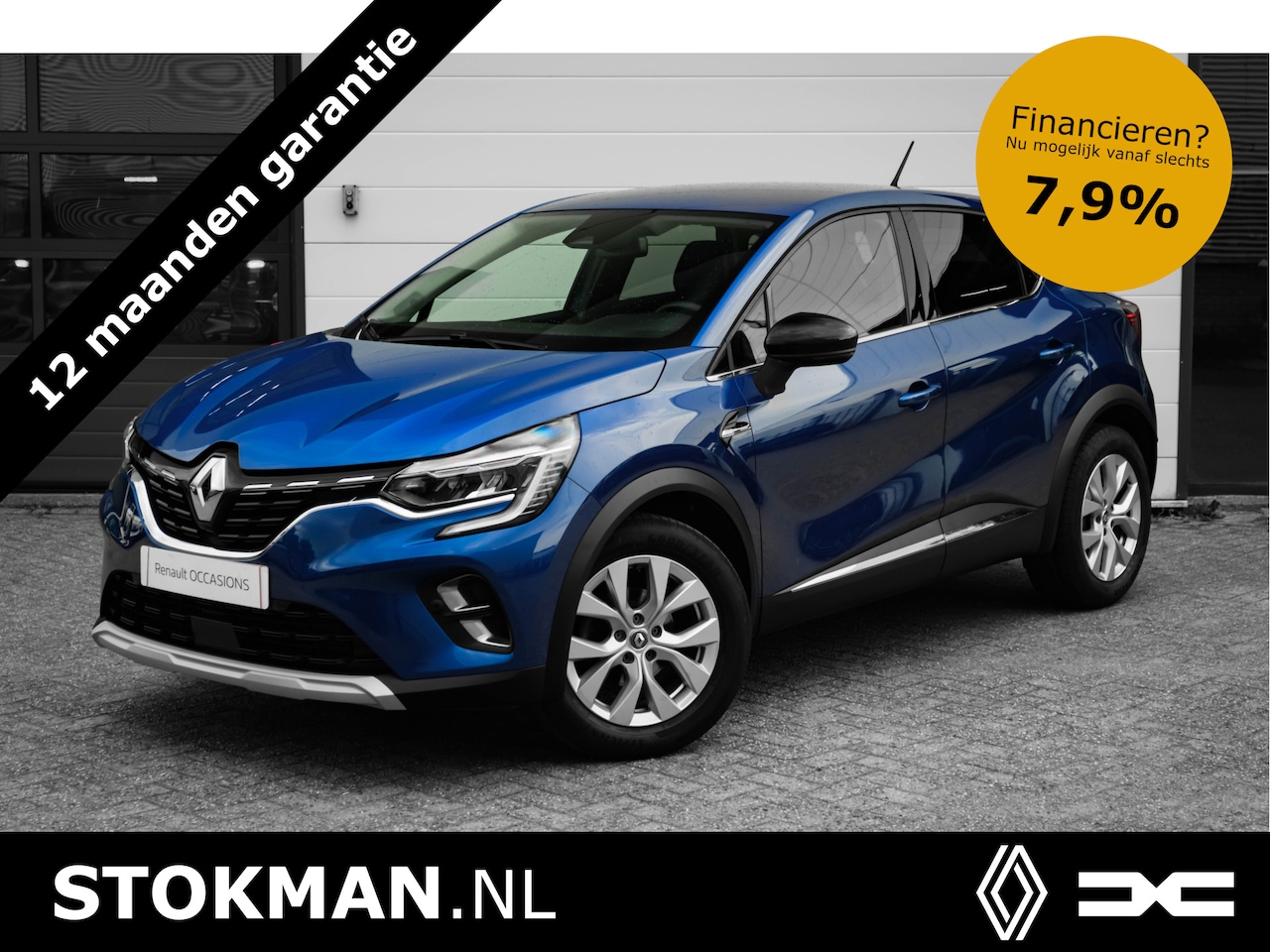 Renault Captur - 1.0 TCe 100 PK Bi-Fuel Intens | Navigatie | Parkeersensoren voor en achteruit camera | ECC - AutoWereld.nl