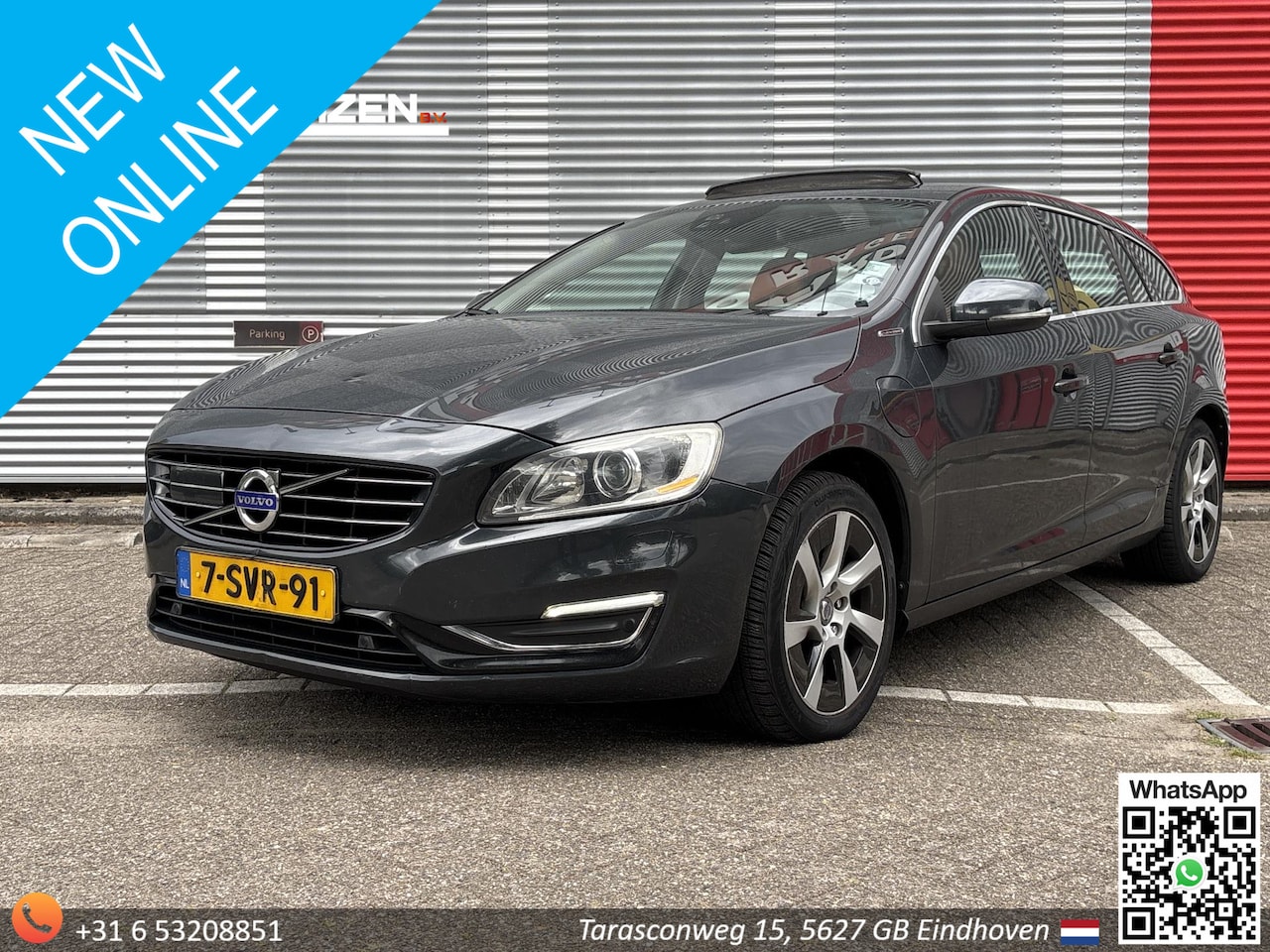 Volvo V60 - 2.4 D6 AWD Plug-In Hybrid Summum DAKOTA LEDER| NAVI | CRUISE | PANO | - AutoWereld.nl