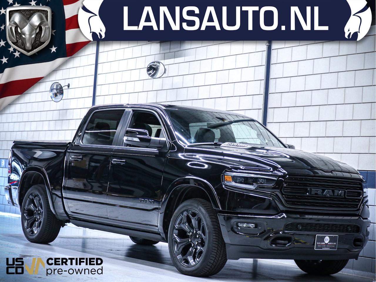 Dodge Ram 1500 - Limited | 5.7L Hemi V8 400PK | Panorama | Full option | - AutoWereld.nl