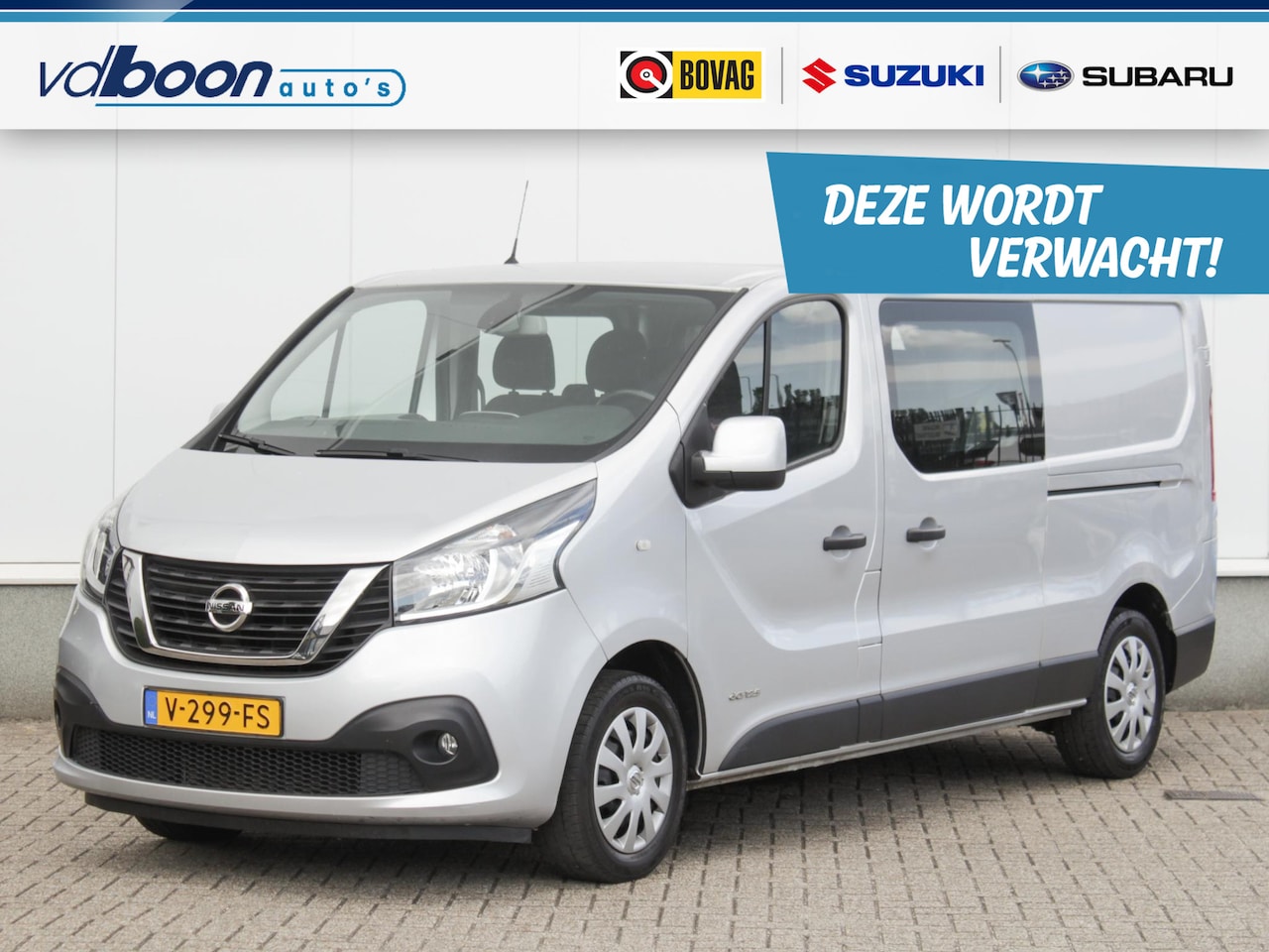 Nissan nv300 - 1.6 dCi 125 L2H1 Optima DC Luxe S&S | Airco | Cruise | Park sens | Trekhaak - AutoWereld.nl