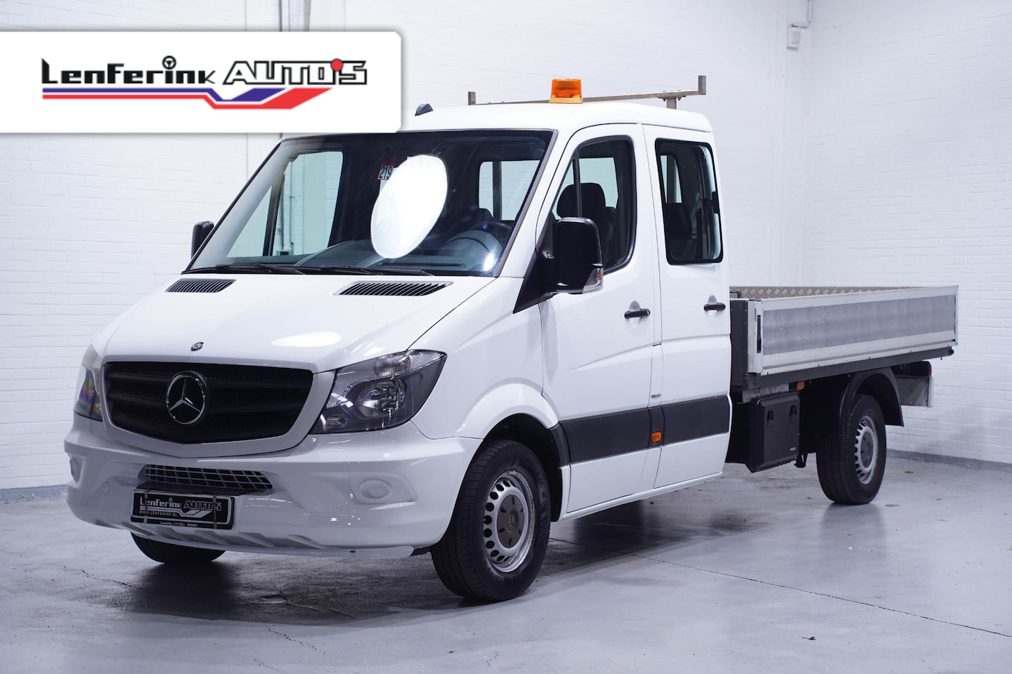 Mercedes-Benz Sprinter - 313 CDI 432 DC pick up automaat airco cruise - AutoWereld.nl