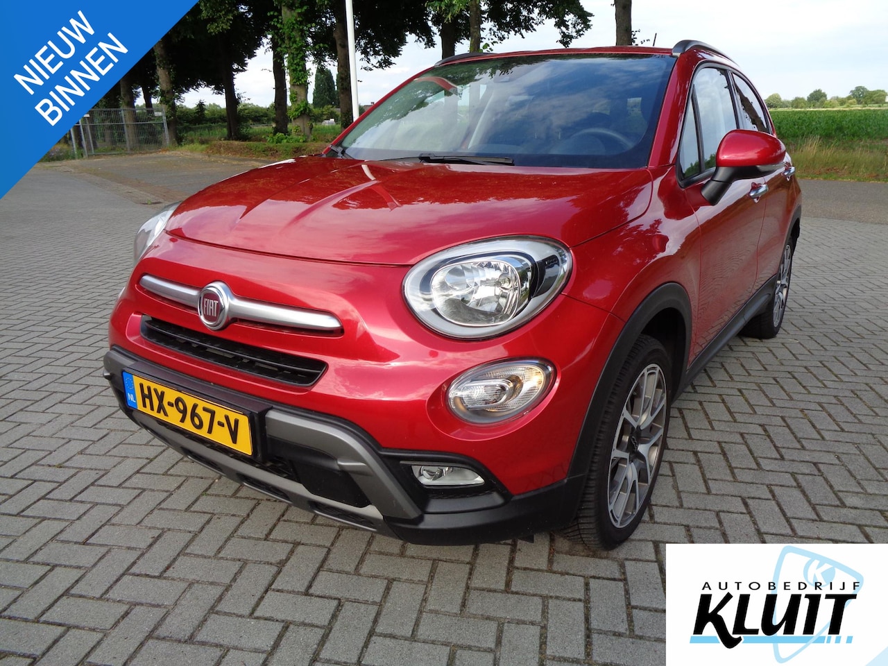 Fiat 500 X Cross - 1.4 Turbo MultiAir Cross Trekhaak Achteruitrijcamera 18 inch 4-seizoenen banden - AutoWereld.nl