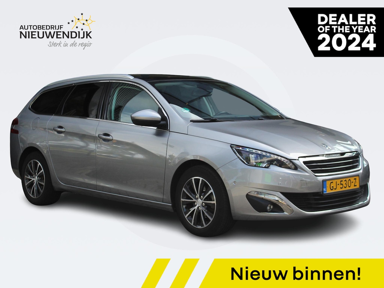 Peugeot 308 SW - 1.2 PureTech 130 Allure / PANO / NAVI / BLINDSPOT / CRUISE / CLIMATE / CAMERA / PDC / STOE - AutoWereld.nl