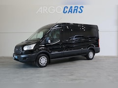 Ford Transit - 330 2.0 TDCI L2/H2 CAMERA AIRCO CRUISE CONTROL NAVI TREKHAAK PDC 170PK ZWART LEASE V/A € 1