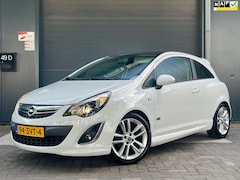 Opel Corsa - 1.4-16V 101PK OPC-line NAP LEER CRUISE AIRCO RADIO CD AUX MF STUUR LM VELGEN