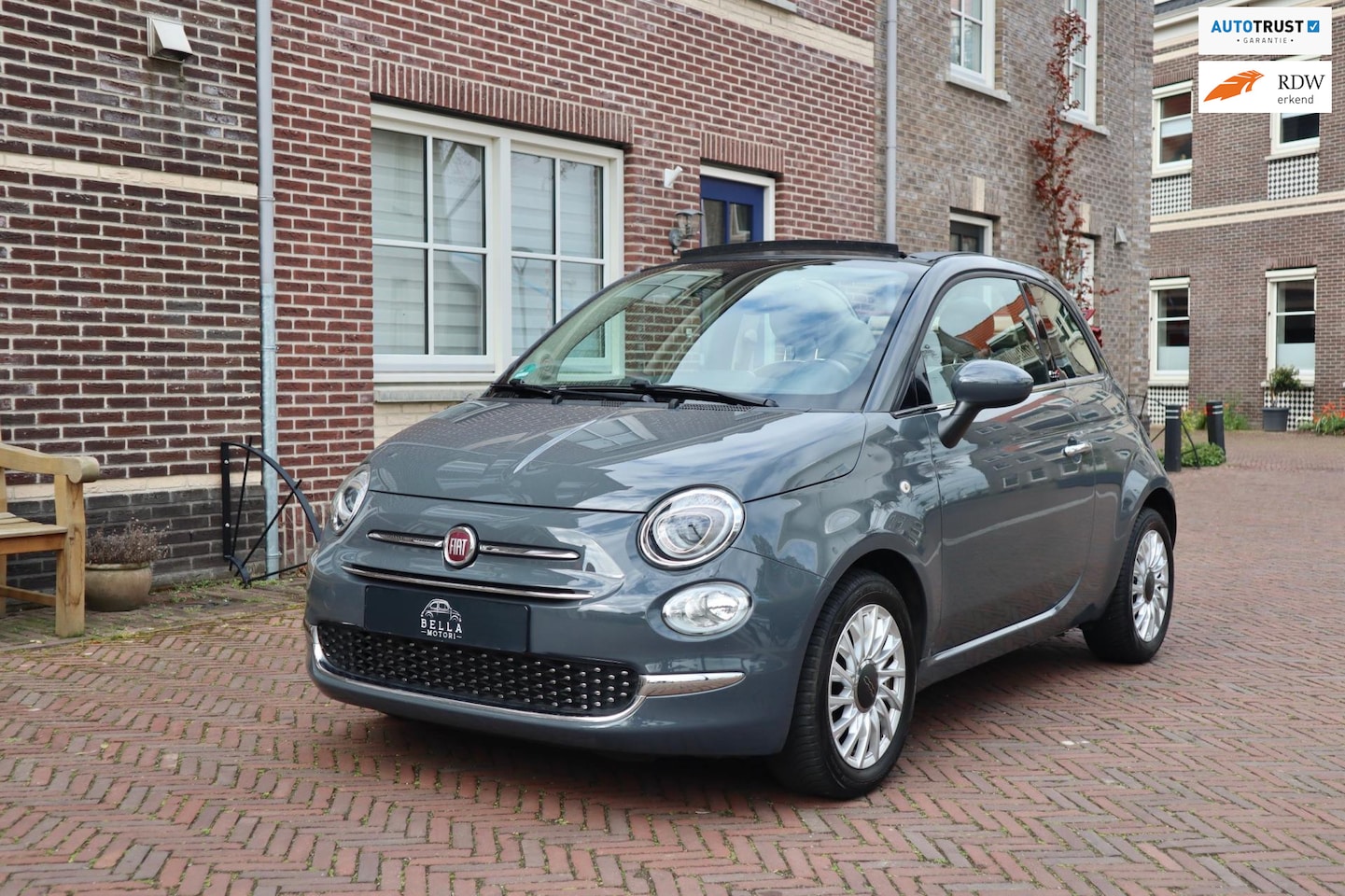 Fiat 500 C - Lounge TwinAir | Cabrio | Navigatie | Airco Automaat - AutoWereld.nl