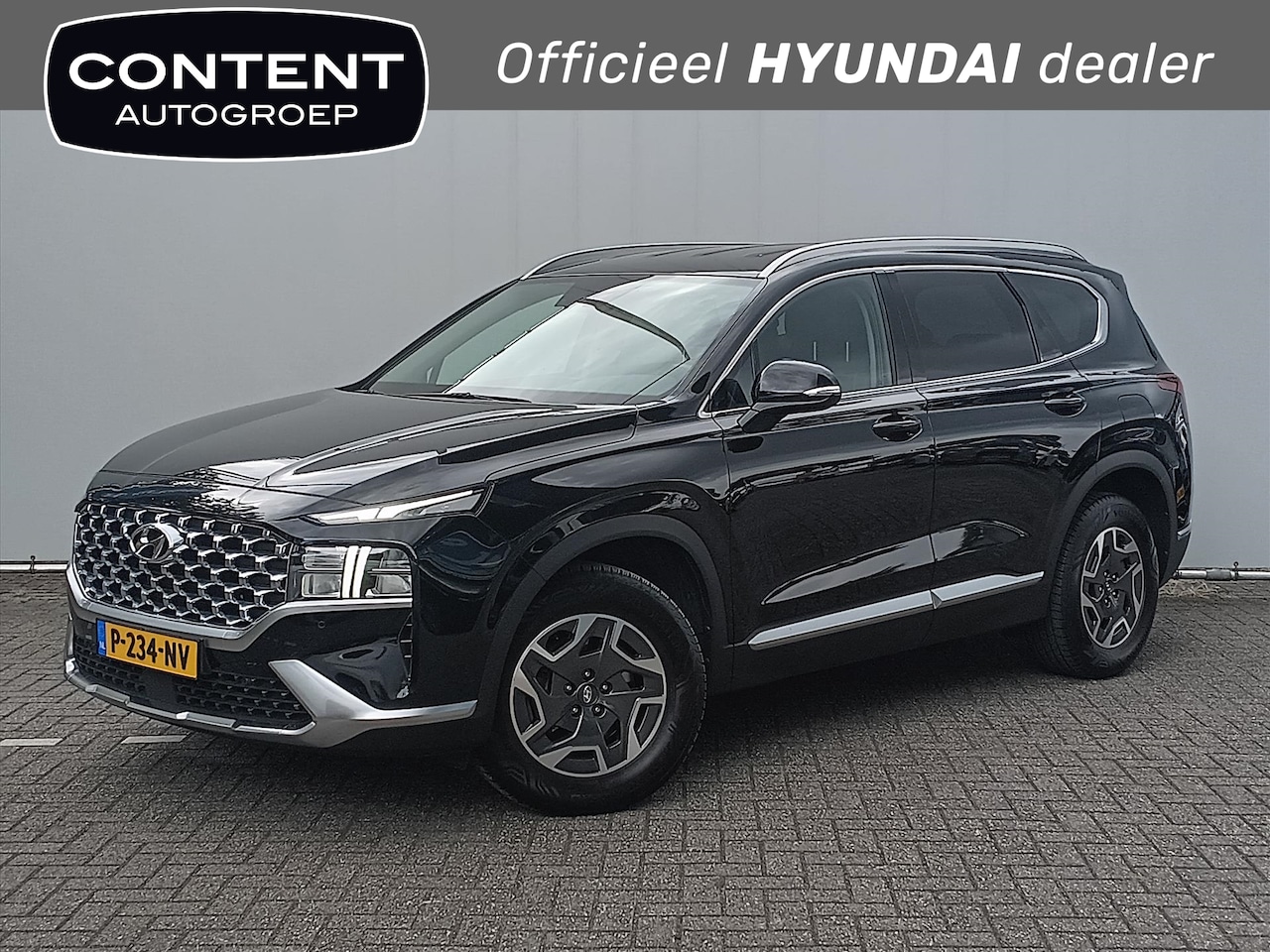 Hyundai Santa Fe - 1.6 HEV 230pk Aut. (7p) Comfort Smart | Navi | Cruise en Climate Control - AutoWereld.nl
