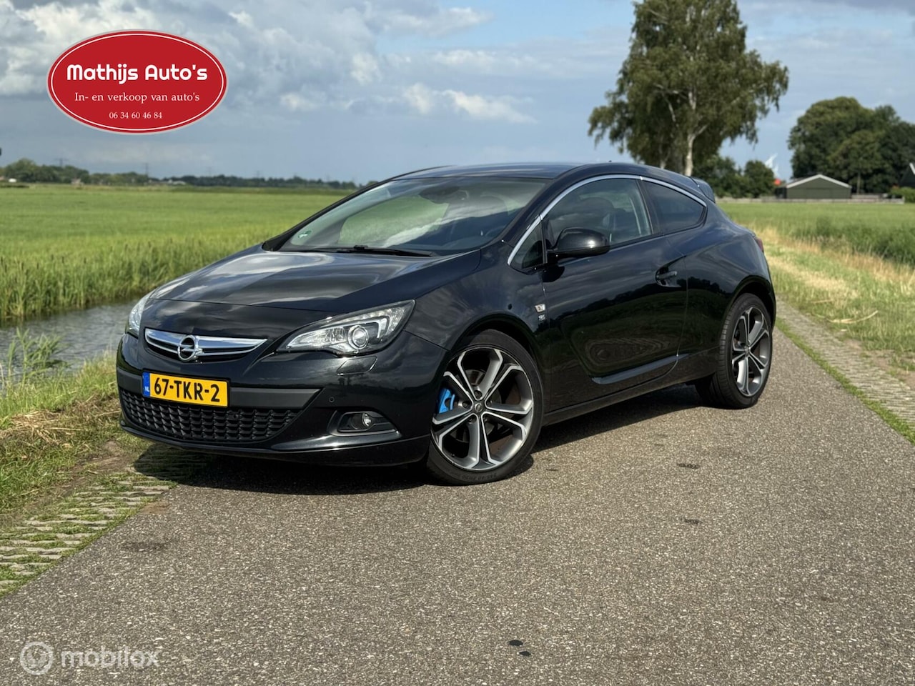 Opel Astra GTC - 1.4 Turbo Sport Leder Navi 20inch nette auto! - AutoWereld.nl