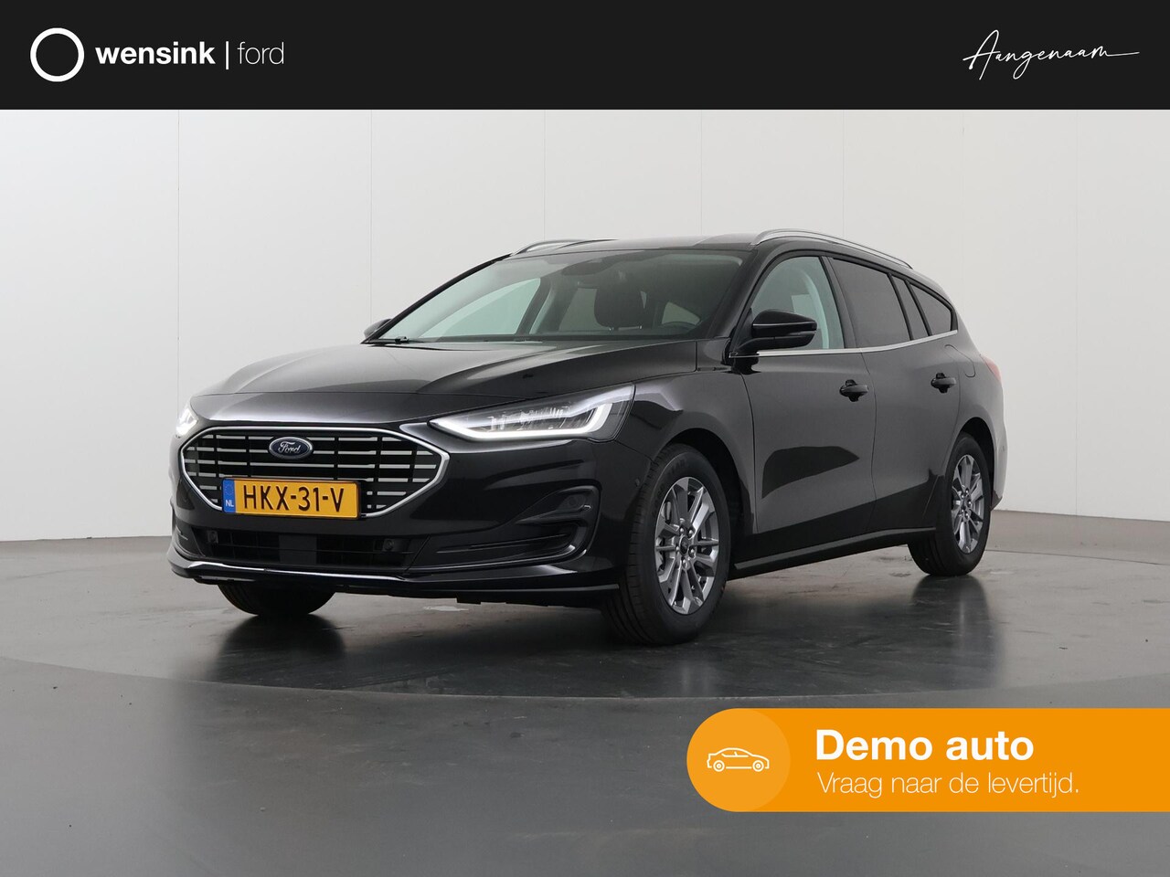 Ford Focus Wagon - 1.0 EcoBoost Hybrid Titanium | Keyless Go | Parkeercamera | Cruise Control | Stoelverwarmi - AutoWereld.nl