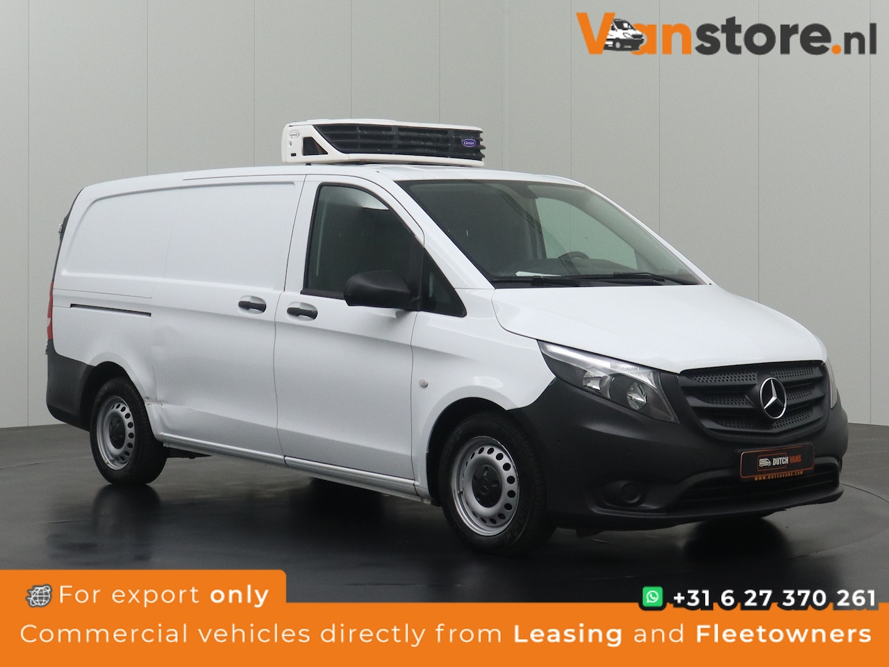 Mercedes-Benz Vito - 114CDI Koel/Vriesauto 12|220V | Airco | Cruise | Achterdeuren - AutoWereld.nl