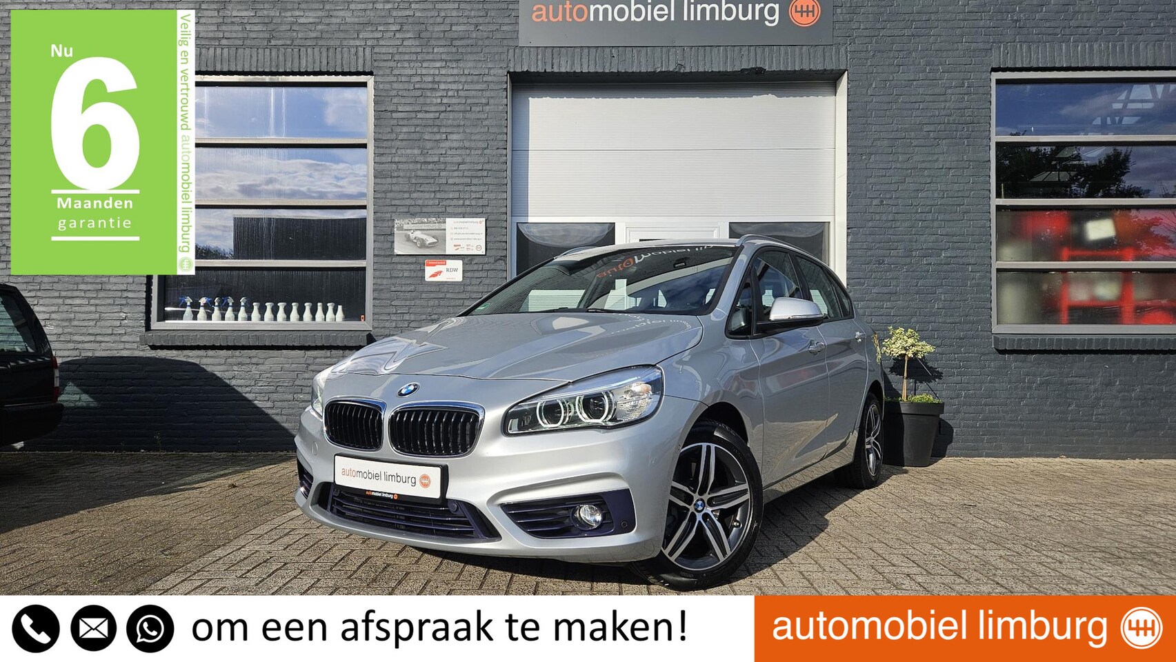 BMW 2-serie Active Tourer - 220i Sport Line | AUTOMAAT | LED | NAVIGATIE | PDC V+A | 1e EIGENAAR | DEALER ONDERHOUDEN - AutoWereld.nl